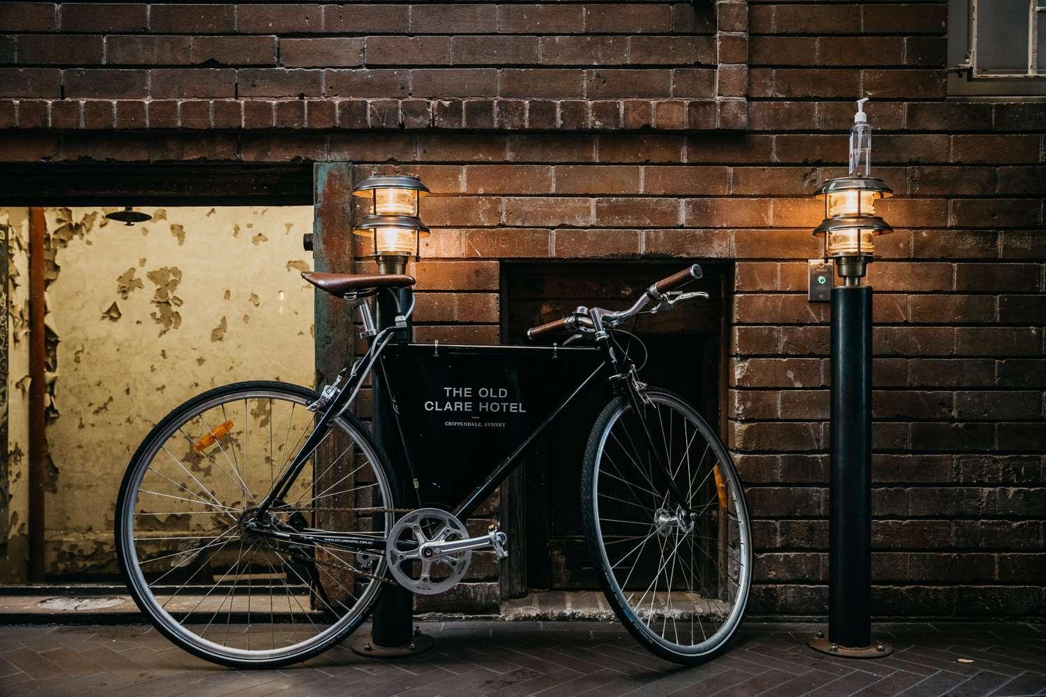 The Old Clare By Ode Hotels Sydney Kültér fotó A bicycle parked in front of the hotel